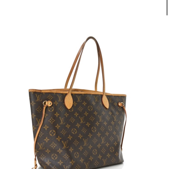 This is an authentic LOUIS VUITTON Monogram Neverfull MM. - Picture 2 of 6